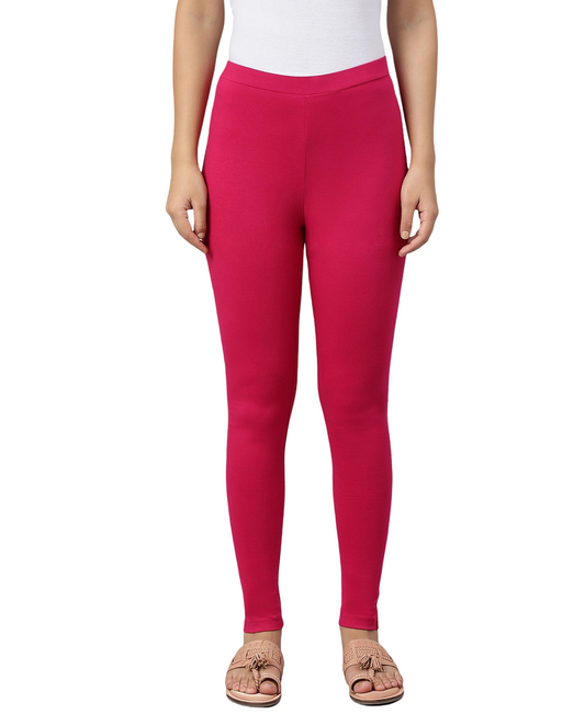 JC’s Premium Pink Ankle-Length Leggings